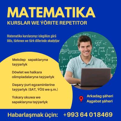 Matematika kurslar we repetitor