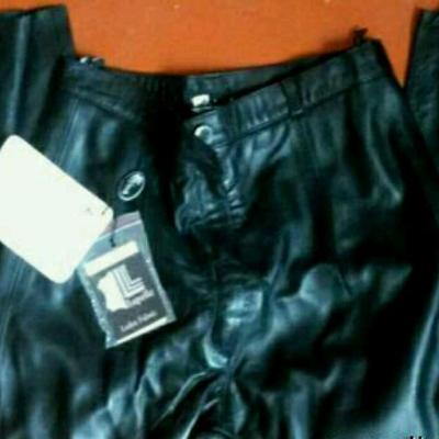 Новые Кожа брюки Lapelle