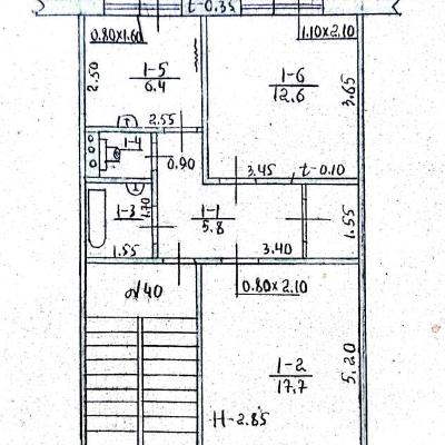 От хозяина 2 ком 2эт Ким район