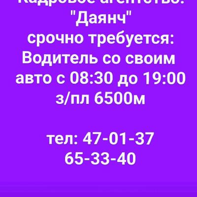 Водитель со своим авто