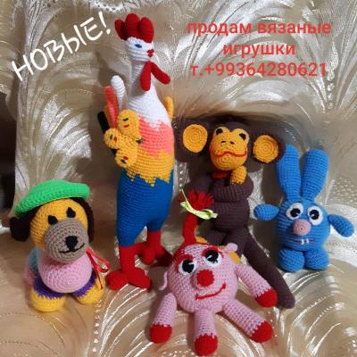 Вязаные игрушки - ручная работа
