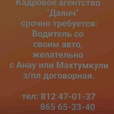 Водитель со своим авто