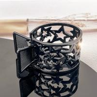 28#Black Pentagon Star