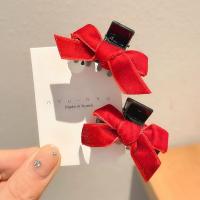 Velvet Bow 1 Пара [Встречайте красивые украшения]