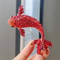 Xz0328-1 Red Koi Rhinating Brok Brok
