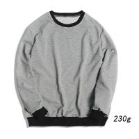 Серый черный край 230G