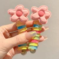 Радужный розовый цветок 2 кусочки