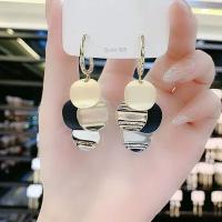 Черные серьги, серебро 925 пробы