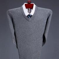 V -neck/Мужчина пепел