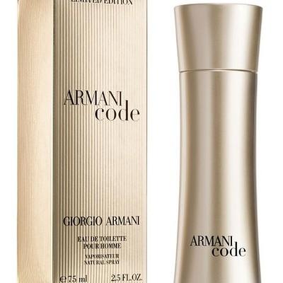 giorgio armani perfume gold bottle